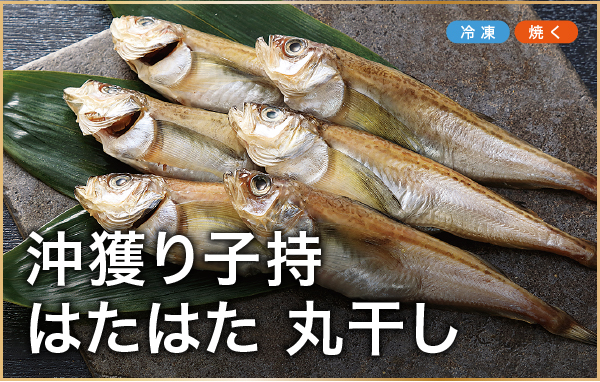 沖獲り子持はたはた丸干し